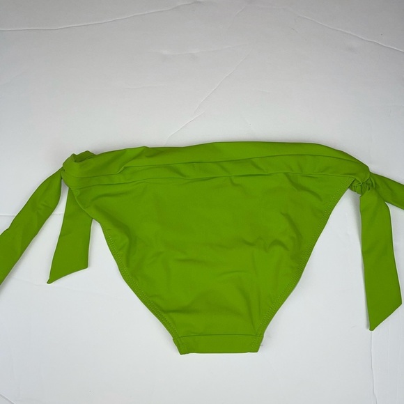 KORAL Swim Bikini Tie Bottoms Lime Green M - Picture 4 of 7